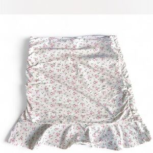 Tiger Mist Pink Floral Pencil Skirt